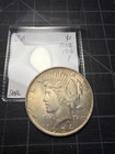 USA Silver Peace Dollar 1924 P Unc Toned