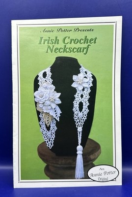 Irish Crochet Neck scarf Pattern