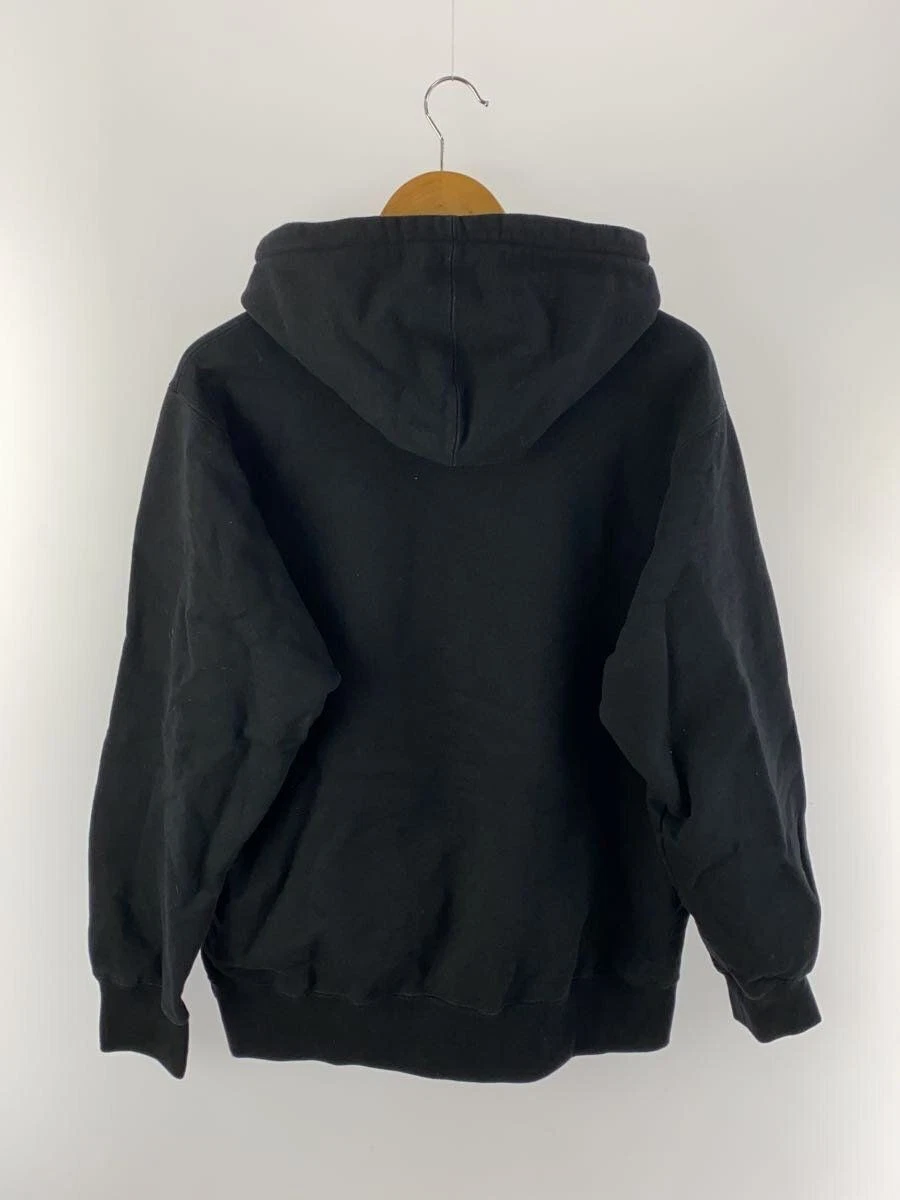 Supreme Felpa con Cappuccio 18AW Love or Hate Felpa con Cappuccio M Cotone Nero Usata