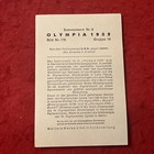 1932 Reemtsma “Olympia 1932” USA vs JAPAN FIELD HOCKEY Tobacco Card #179  EX — photo 2