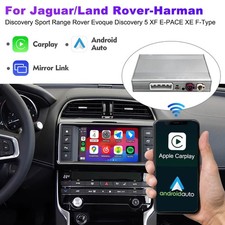 8" Wireless CarPlay Android Auto For Jaguar XE XF Land Rover with Harman System