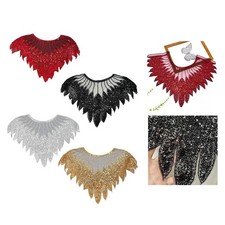 Shoulder Cape Beautiful Beaded Sequin Cape for Party Wedding Women Ladies Family