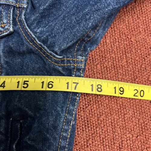 VINTAGE Levi's Denim Jacket Trucker Type 3 Youth Sz 16 70706-0126 Made in USA - Picture 15 of 16