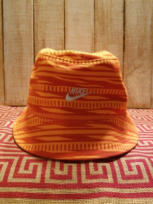 orange nike bucket hat
