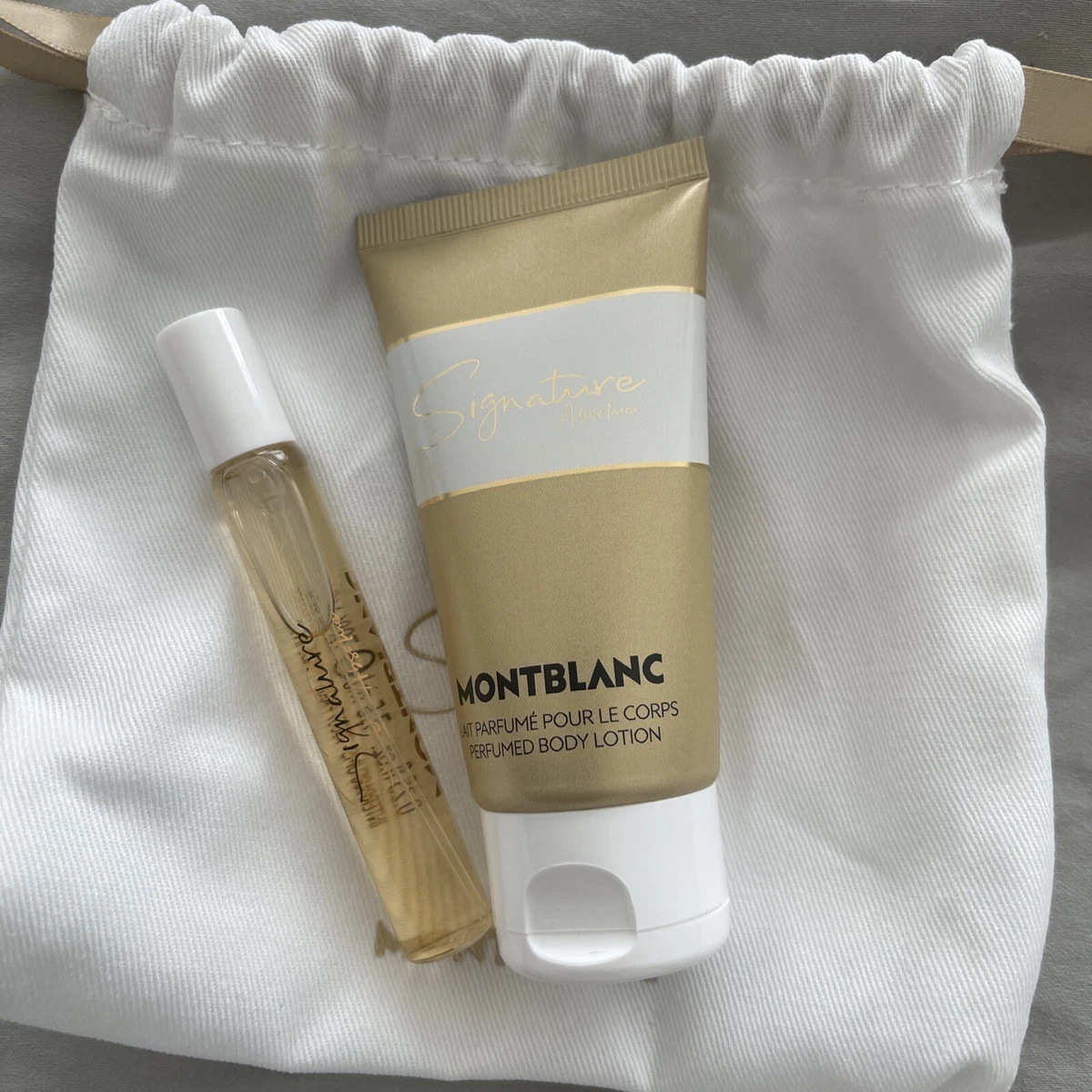 Montblanc signature online body lotion