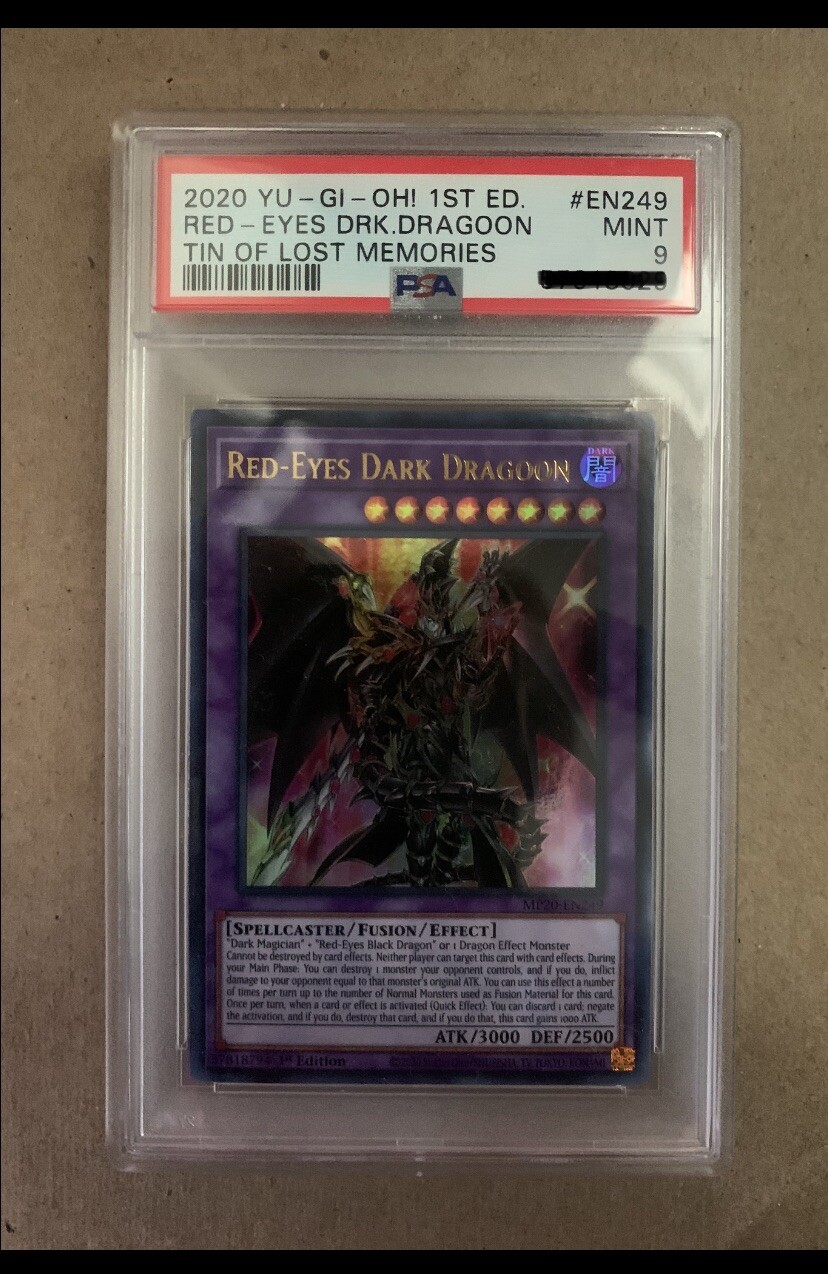 Yugioh RedEyes Dark Dragoon MP20EN249 PSA 9 eBay