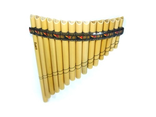Professional Ramos panflute 15 pipes with case - Picture 3 of 3