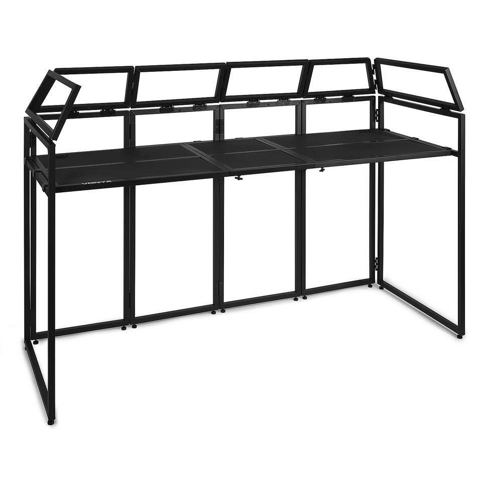 VONYX DB5 PRO DJ ALUM.BOOTH LARGE 2.0M B/ ACCESSORI PER AUDIO - LUCI