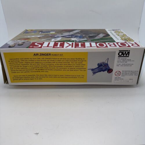 Movit Owikit OWI-9003 Kit Elettronica Robotica Air Zinger 100%completo - Foto 6 di 8