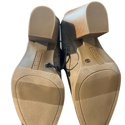 a.n.a Tan Ankle Booties with Studded Design - Picture 8 of 8