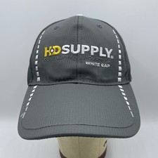 HD Supply x Magnolia Brush Hat Adult Adjustable Strapback Gray Baseball Cap
