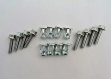 8 Old School Outside Mirror Boltnuts For Classic Dodge Ram Ramcharger Truck Etc