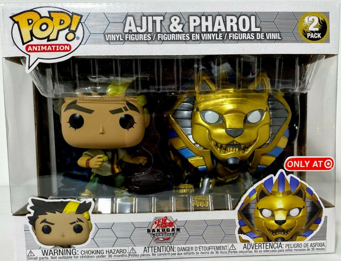 Funko POP! Animation Bakugan - Ajit & Pharol (Target Exclusi