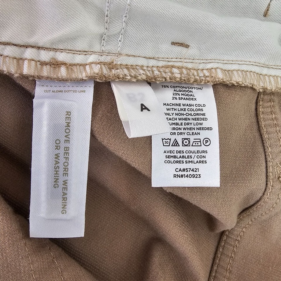 Loft High Rise Skinny Tan Cords Womens 31x29 Stretch Cotton Corduroy