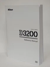 Nikon D3200 Instruction Owners Manual D3200 Book  NEW