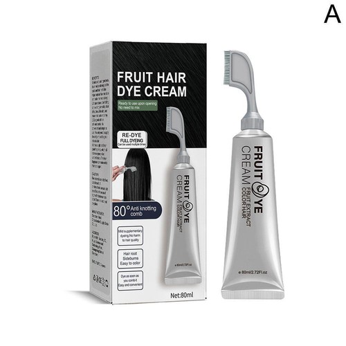 Xusheng Black Fruit Dyeing Cream, Natural Black Hair Hair Lack Cream, Dye U9N5 - Picture 11 of 13