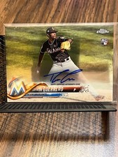 TAYRON GUERRERO 2018 TOPPS CHROME ROOKIE MIAMI MARLINS AUTO # RA-TG AUTOGRAPH RC