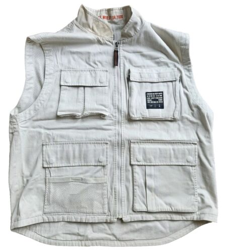 Vintage men cargo vest - Gem Vintage men cargo vest - Gem