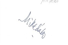 Mike d`Abo "Manfred Mann" Autogramm signed 10x15 cm Karteikarte