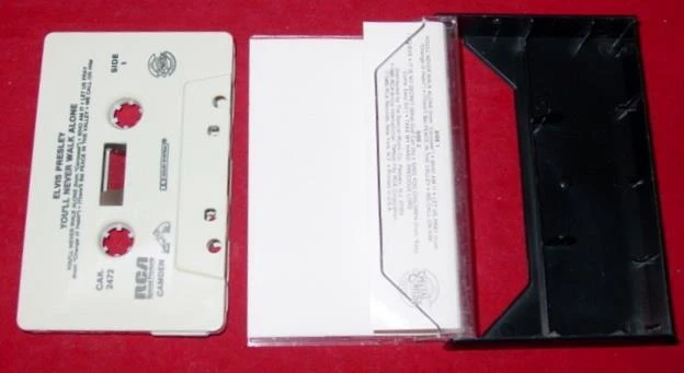 4 RCA Cassette ELVIS PRESLEY Gold 1& 2 Country Songs You'll Never Walk Alone + - Image 4 of 4