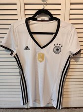 NWT Women's Adidas Germany Official Soccer Replica Jersey 4 stars-Size M