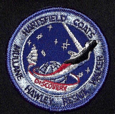 NASA Discovery 41-D Embroidered Patch Vintage c1980's-90's