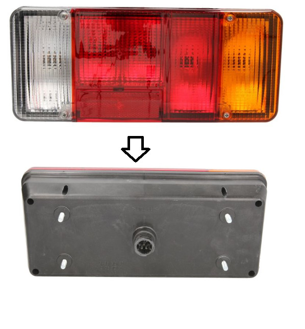 Feu arriere droit Jumper Ducato Boxer Iveco Daily III optique 1994