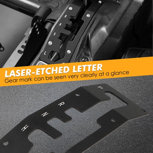 Passenger Grab Holder & Shifter Gate Panel Plate For Can-Am Maverick X3 17-23 - Picture 10 of 13