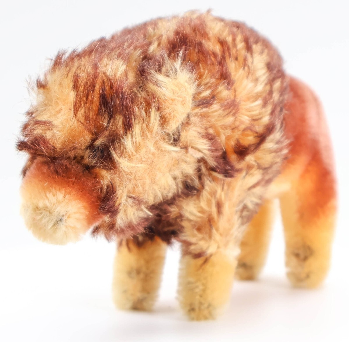 Steiff - シュタイフ★Bison 12cm★バイソン★1960年代ビンテージ★Steiff Steiff Bison Plush Stuffed Animal Germany 1962 5