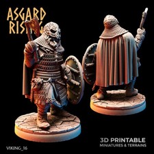 Viking Huscarl F Fighter Soldier Guard DND D D Miniatures