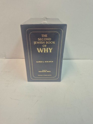 THE JEWISH BOOK OF WHY Set 6 Audio Cassettes Rabbi Alfred J Kolatch Eli Wallach - Picture 2 of 4