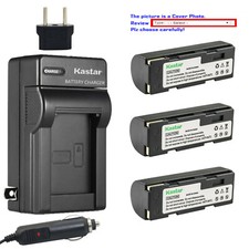 Kastar Battery AC Travel Charger for NP-80 Fujifilm FinePix 4900Z FinePix 6800Z