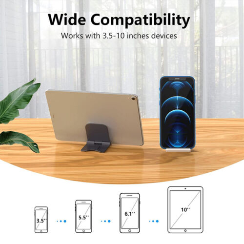 2 Pack Cell Phone Holder Mount Stand Desk Table Dock Foldable For iPhone Samsung - Picture 5 of 9