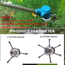 Steel Wire Grass Trimmer Head Tool Kit Lawn Mower Weeding Head Brush Cutter