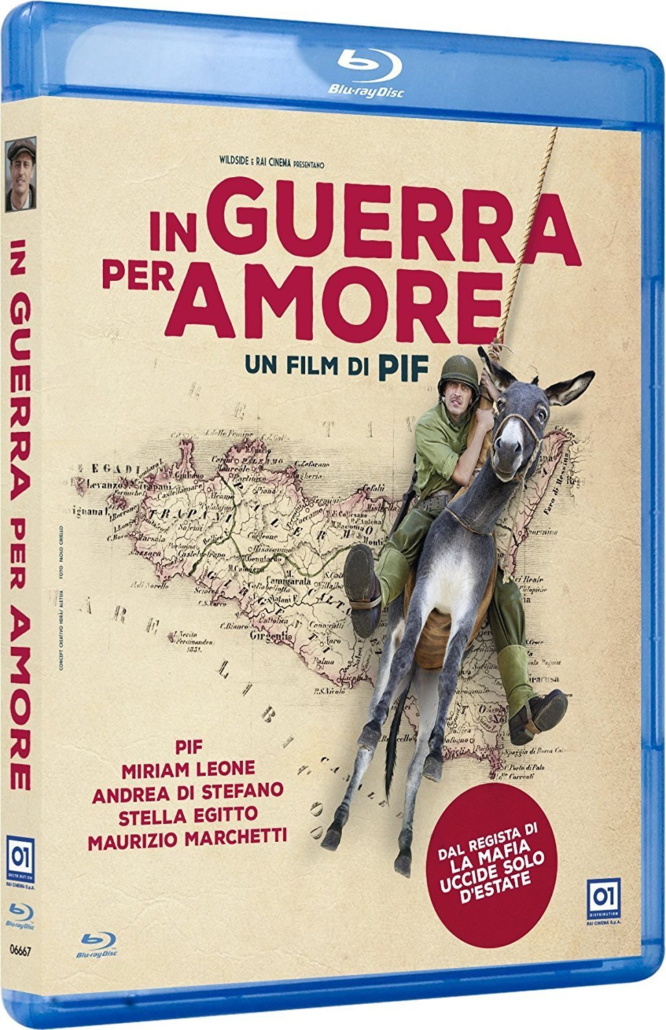 In Guerra Per Amore (Blu-ray) Andrea Di Stefano Pif Miriam Leone Vincent Riotta