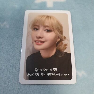 TWICE 9th Mini Album MORE & MORE Momo Type-3 Photo Card K-POP(10