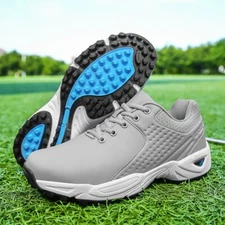 Waterproof Men's Golf Shoes Outdoor Comfortable Sneakers Anti Slip Walking Shoes
