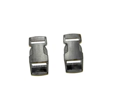 Quick Release Buckle, Side Release Clip, For 1" Inch Webbing, 2 Piece Set