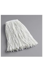 2 Pieces HuskeeClassic® Cotton Cut-End Wet Mop, #20, 4-Ply, 1.25″ Band, Natural 