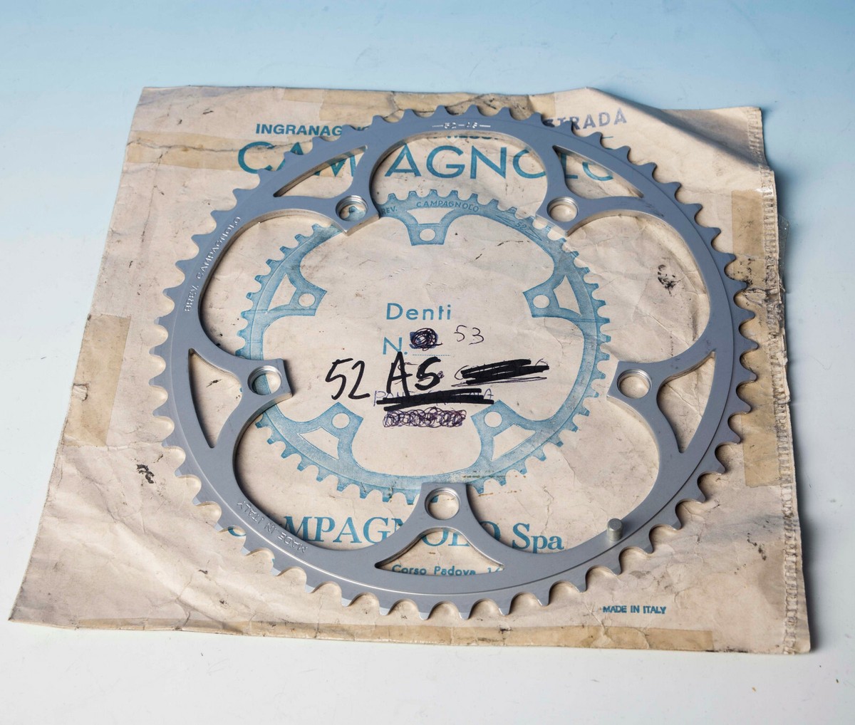Couronne Campagnolo Chorus 52 Dents NOS Vintage - BCD 135