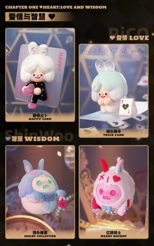 F.UN The World of Cards Series zZoton AAMY Shinwoo Confirmed Blind Box Figure - Picture 7 of 25