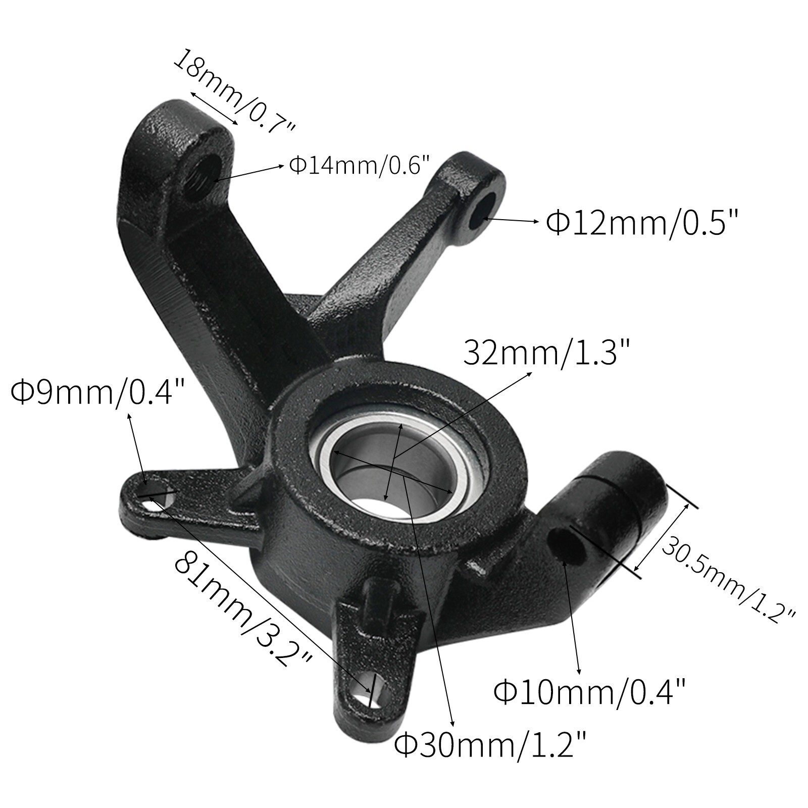 Front+Rear 4 Wheel Drive CV Half Axle Swing Arm Suspension kit Go kart ...
