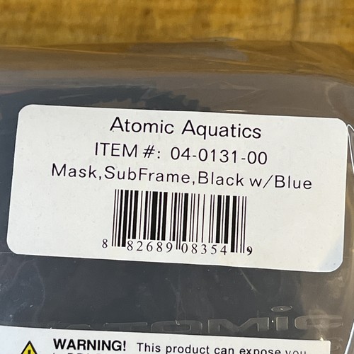 Atomic Aquatics - Subframe - Black/Blue - 04-0131-00 for Scuba and Snorkeling - Picture 11 of 11
