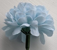 50X Hydrangea Carnation Artificial Silk Flower Head Party Wedding Bouquet Decor