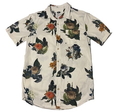 Official Star Wars On The Bays Hawaiian Shirt Size Medium