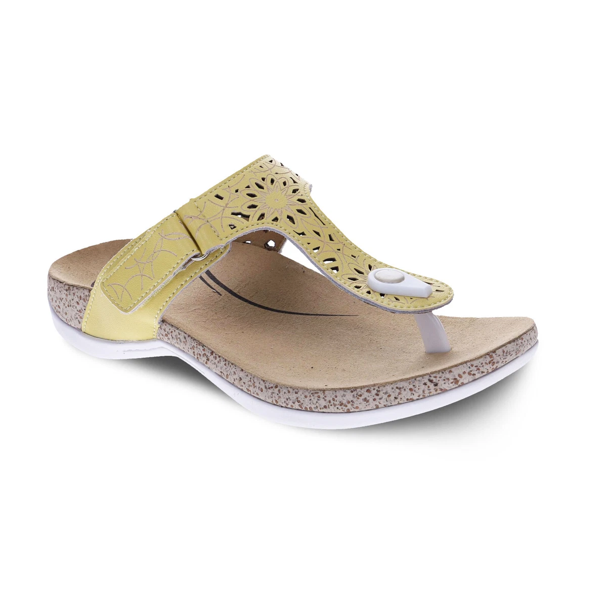 Orthaheel Scholl Orthotic Orthotics Women s Amaya Sandal Yellow
