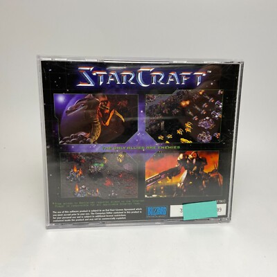 PCゲーム　Star Craft未開封品　Game of Year1997-98 STARCRAFT Star Craft 1 PC Game Original CDROM in Case 1998