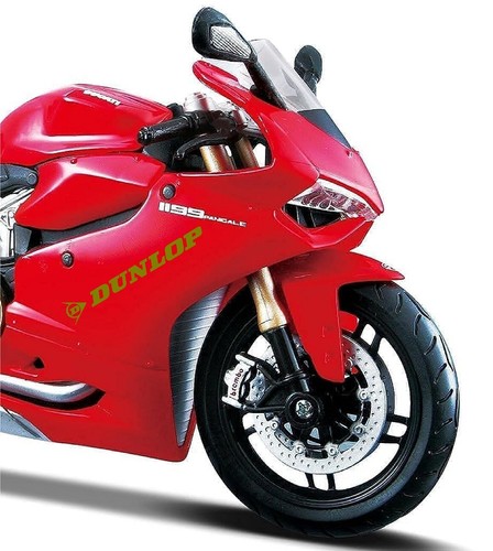 Custom Dunlop 1 Pair Vinyl Decal JDM Motorcycle Multiple Colors and Sizes - Picture 40 of 40