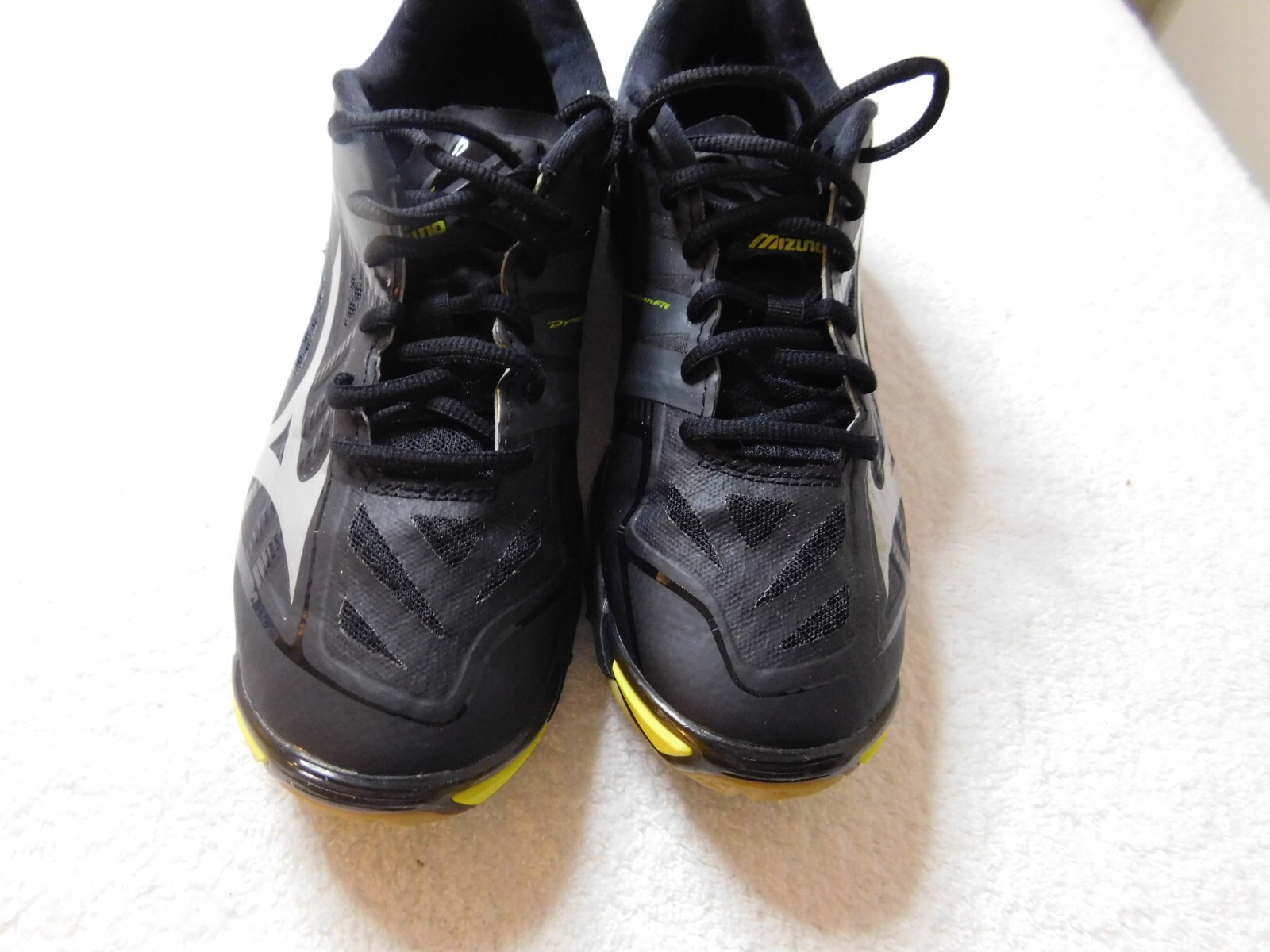 Mizuno Womens Wave Lightning Z3 Volleyball Sneakers Shoes Orange Black