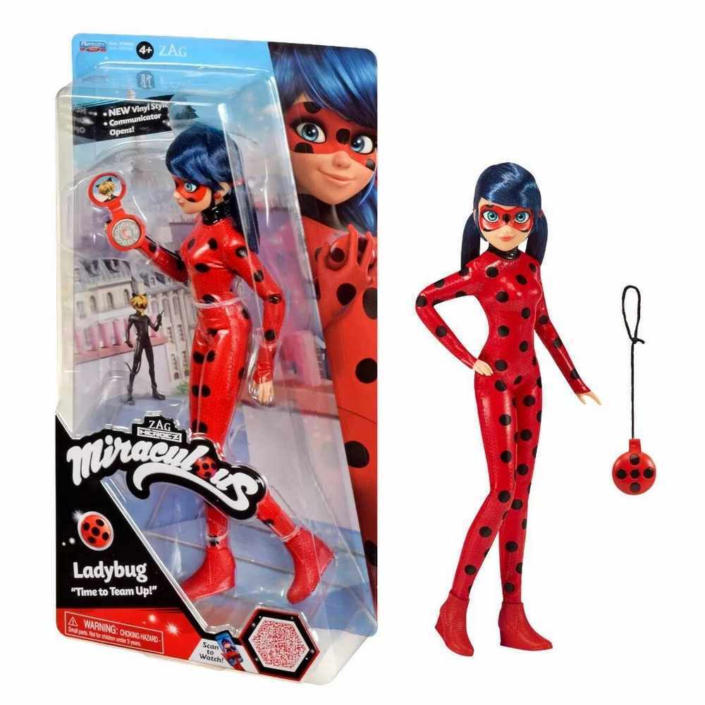Ladybug Miraculous Zag Heroez Core Fashion Doll - LadyBug New Vinyl